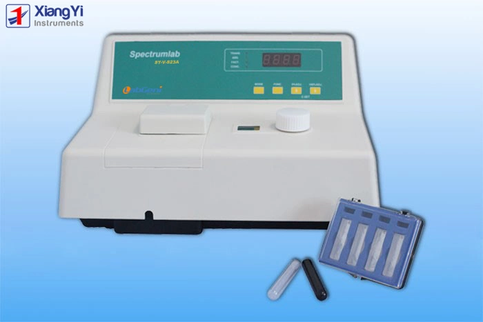 Visible Spectrophotometer (Cuvette or Tube) 340-950nm, &plusmn; 2.5nm, 12nm