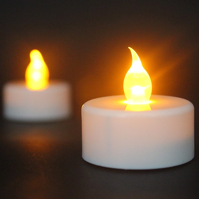 Mini LED Teelicht Kerze batteriebetriebene LED Flammenlose Kerzen