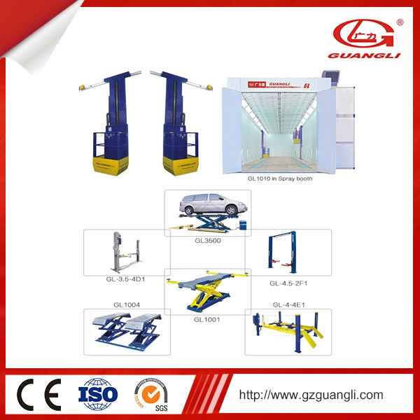 Factory Supply High Quality Portable One Cylinder Scissor Lift for Car Garage Workshop