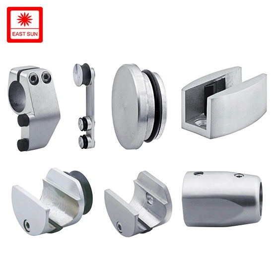 Glass Door Sliding Systems Stainless Steel Pipe Fitting (ESA-7F)