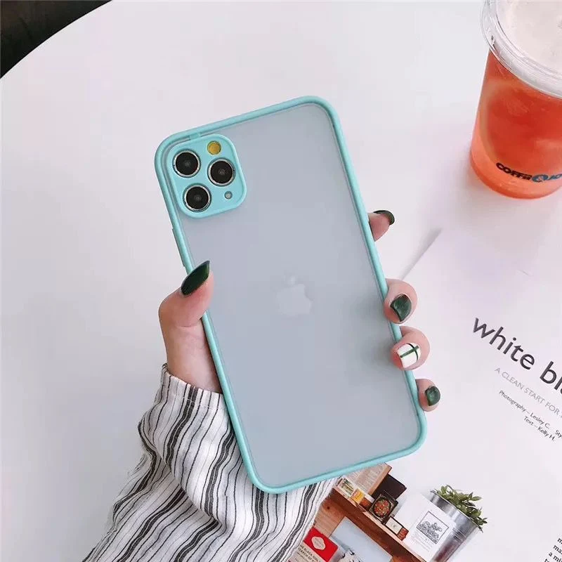 TPU grossista+PC Silicone Granel Mobile Caso Telefone Celular Acessórios Tampa Traseira para iPhone 11/12 Mini/PRO Max/X/Xr/XS/7/8 Plus