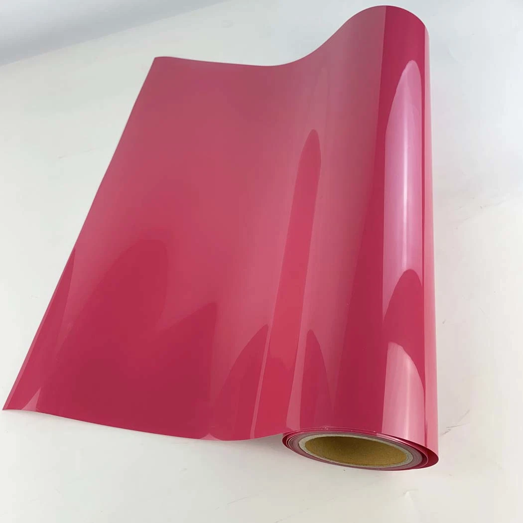 0.5*25m Heat Transfer Vinyl/Film PVC for Printing Clothes/ Garment/T-Shirt Cdp-28 Fuchsia