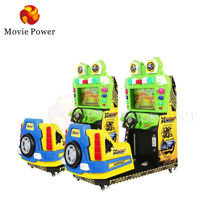 Movie Power Coin Operated Kid Driving Racing Arcade Game Machine