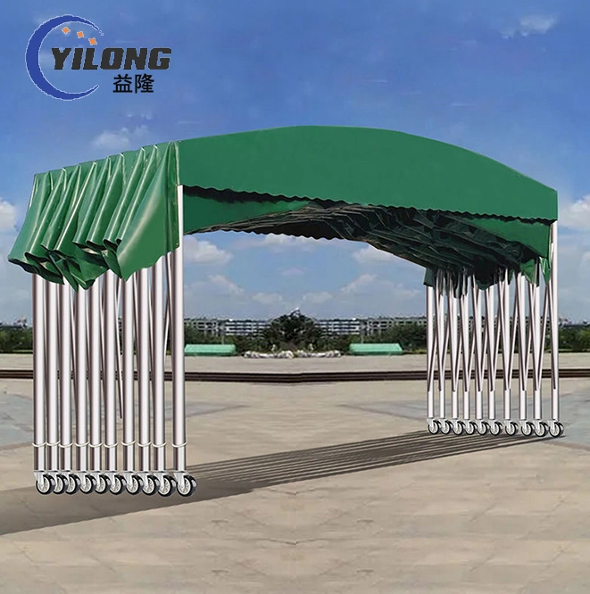 Waterproof Driveway Gate Tarpaulin Roofing Steel Frames Car Sun Shield Outdoor Super Large Size Carport Sunshade