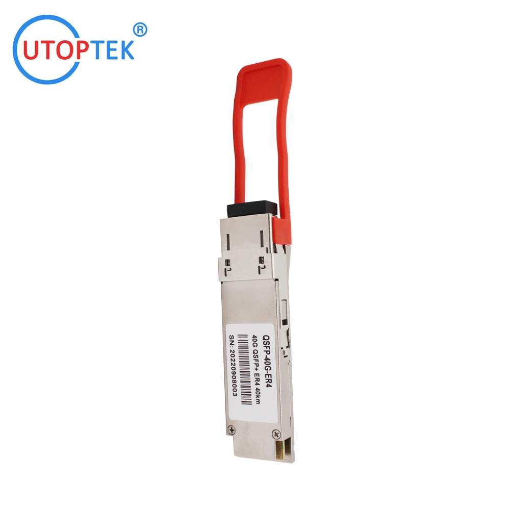 Qsfp 40gbase-Er 40g 40km Qsfp+ Module Duplex LC Connector DDDM لمركز البيانات