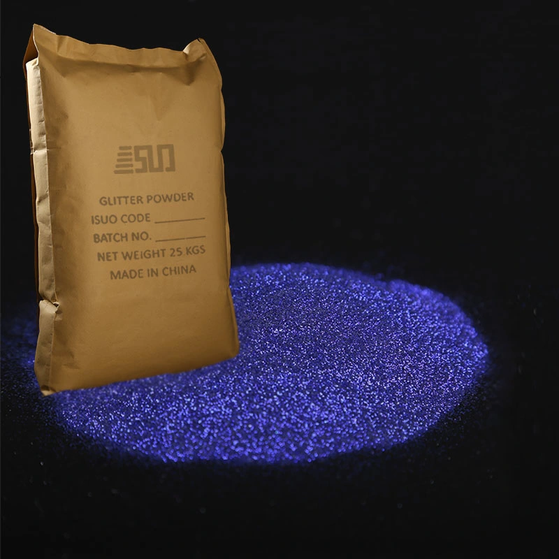 High Gloss Navy Sapphire Blue Glitter Powder Wholesale/Supplier in Bulk