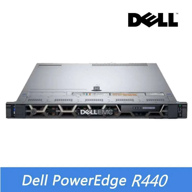 DELL Server R440 1u Rack Server Global Warranty