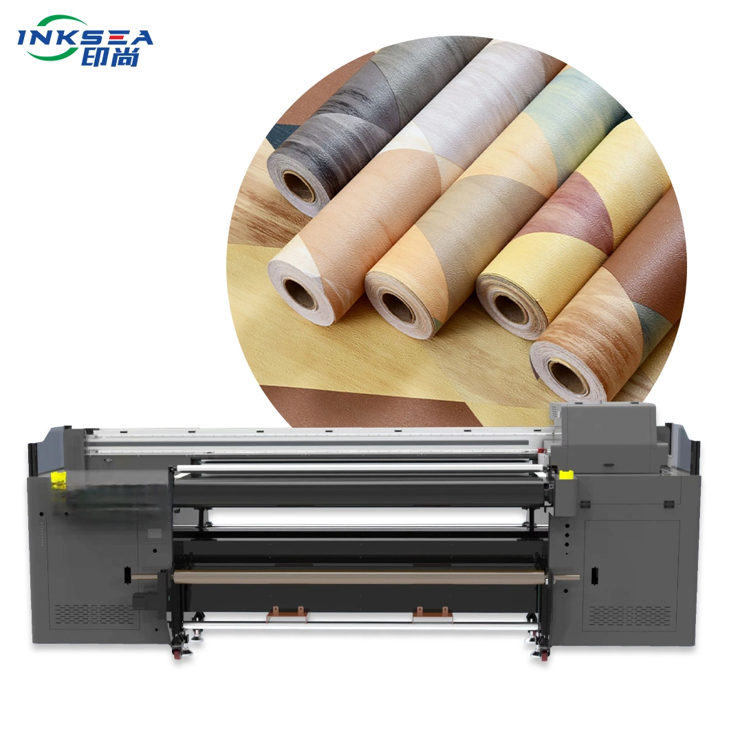 1800-Sn High Speed Paper Roll Printer Can Print Wallpaper 3D Wallpaper Can Print Material Cloth Paper Soft Leather