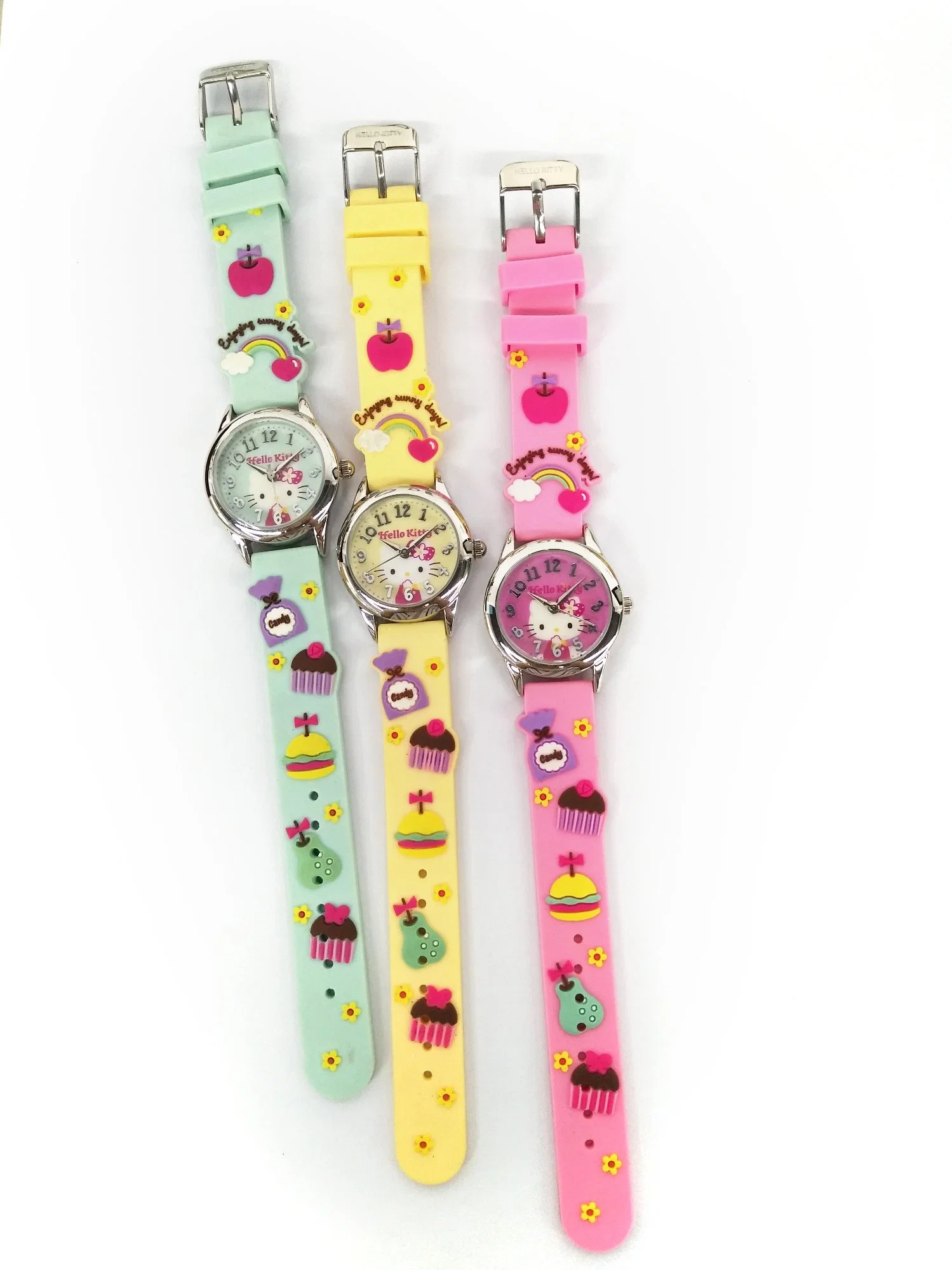 Fashion 3D Cartoon Anime Silicone Strap Kids Gift Watches (CM-04)