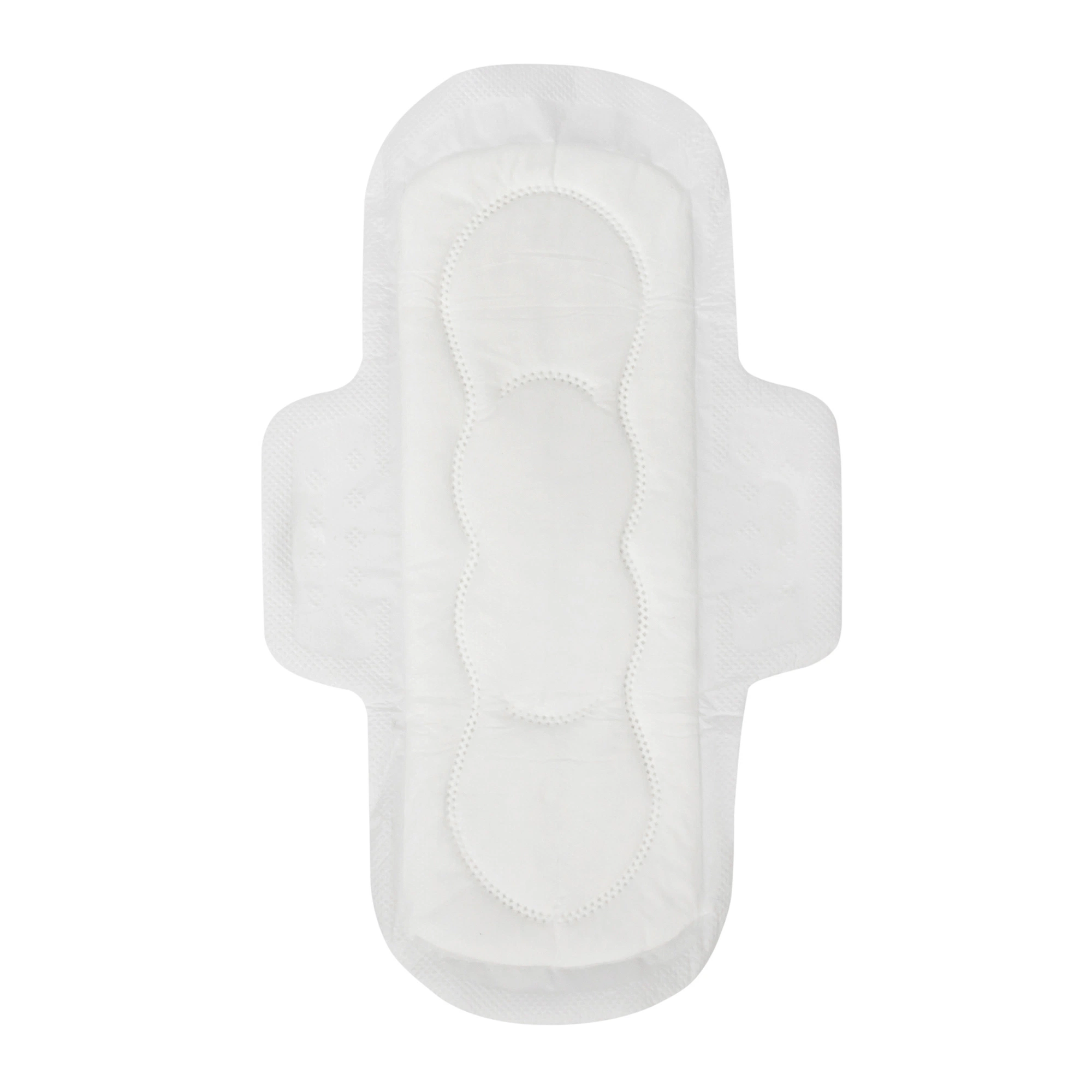 Reißverschluss-Tasche Sepcial Verpackung Sanitär Pad Serviette Lady Vlies Dick Sanitary Pad Private Label für Frau weiblich