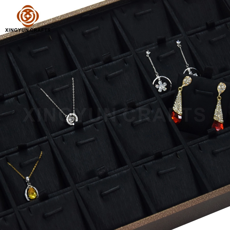 Custom Wooden Gift Jewelry Box Display Wholesale/Supplier High quality/High cost performance  Earring Pendatn Jewelry Stand Display