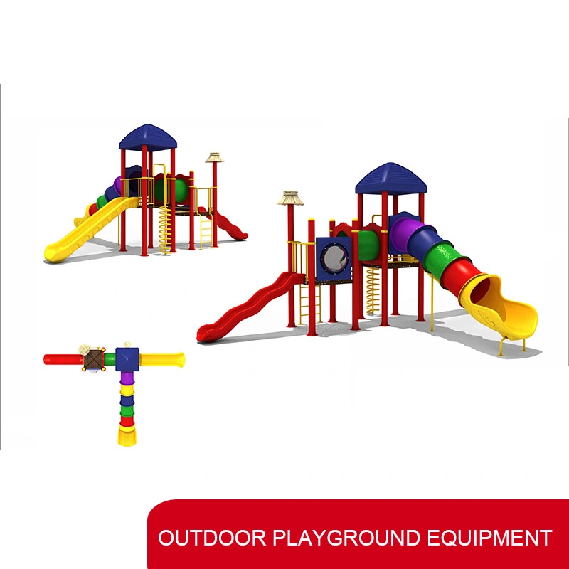 Jungle Gym Customized Outdoor Kunststoff Spielzeug Spielplatz Kinder mit Schaukel