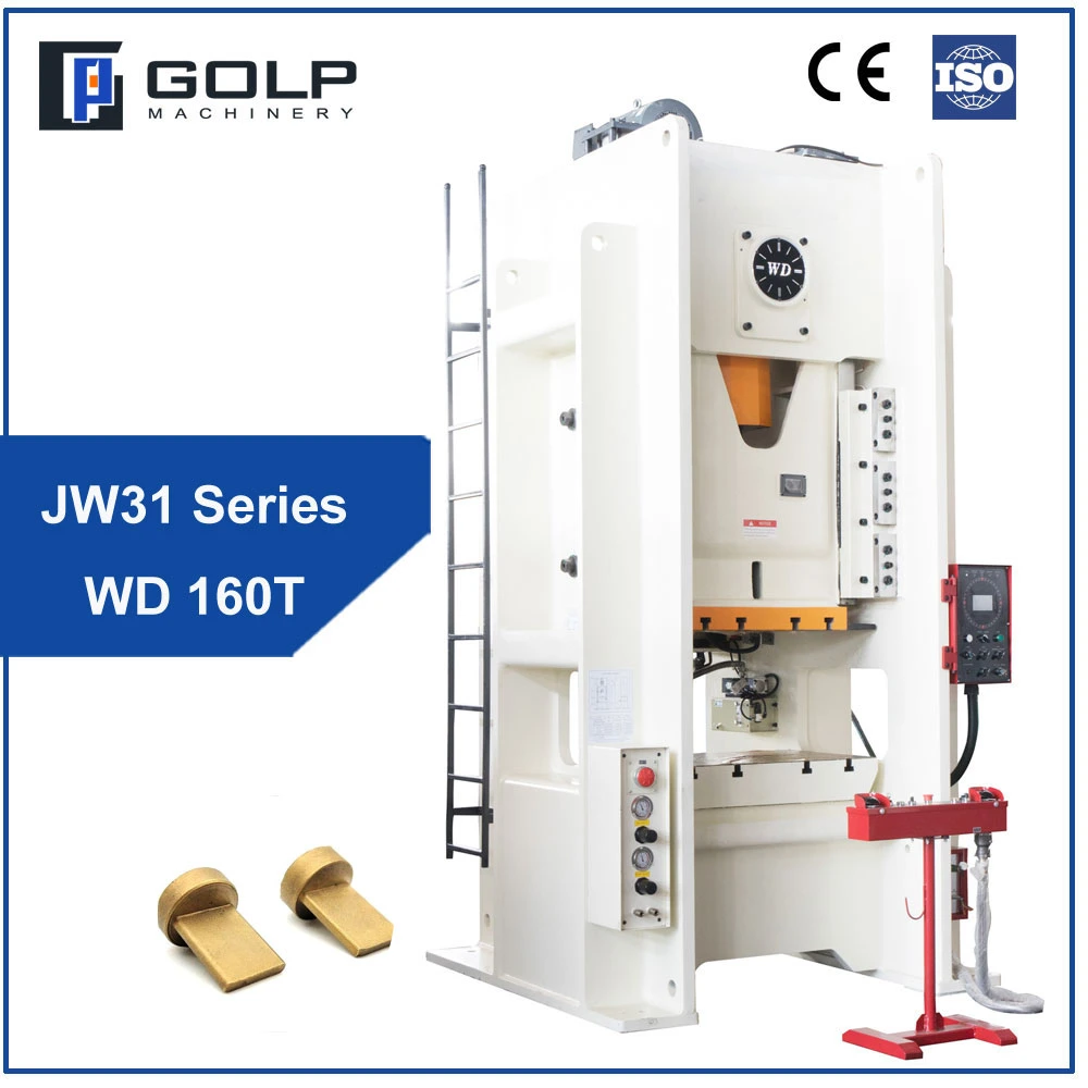 Stock Jw31-160t Jh21-200t H/C Frame Stamping Power Press with Auto Feeder