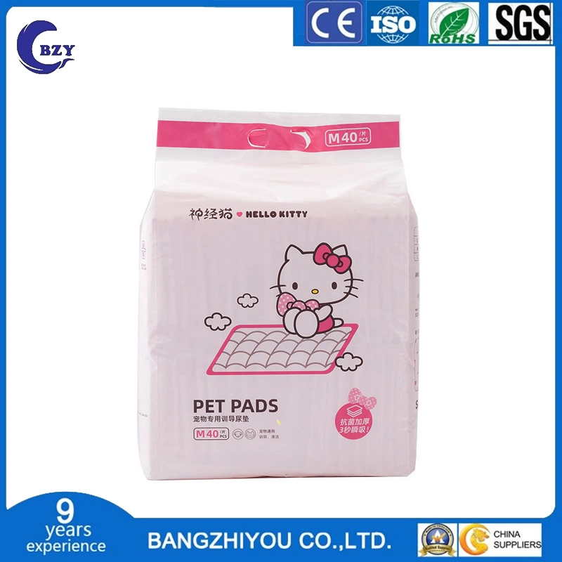 Hello Kitty Joint Pet Diaper Pad Thickening Deodorant Absorbent Pad Cat Diapers Dog Diapers