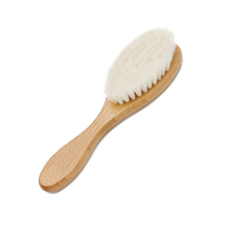 3 Set Babypflege Pure Natural Massager Bürstenkamm Aus Holz