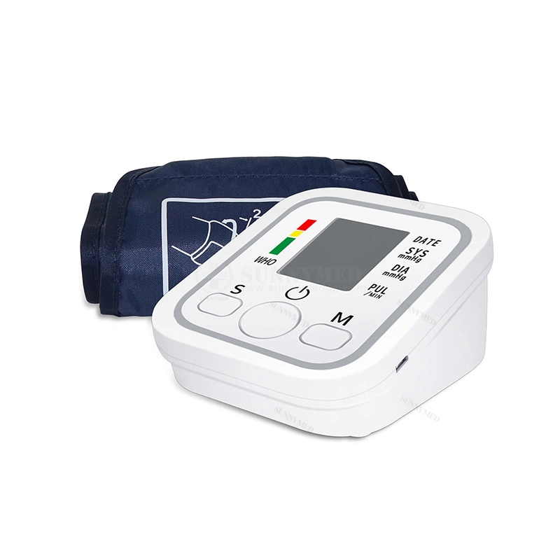 Sy-G084 Potable Upper Arm Digital Blood Pressure Monitor Portable LCD Sphygmomanometer