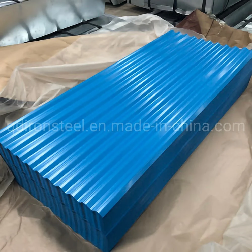 Los materiales de construcción Dx51d Z30~Z275 galvanizado de acero galvanizado PPGI ASTM Prepainted/PPGL Hoja techado