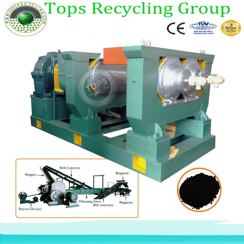 Durable Double Shafts Waste Tire Shredder