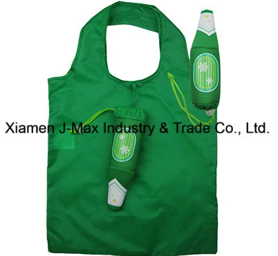 Foldable Shopping Bag, Drink Beer Style, Reusable, Tote Bags, Promotion, Grocery Bags, Gifts, Lightweight, Accessories & Decoration