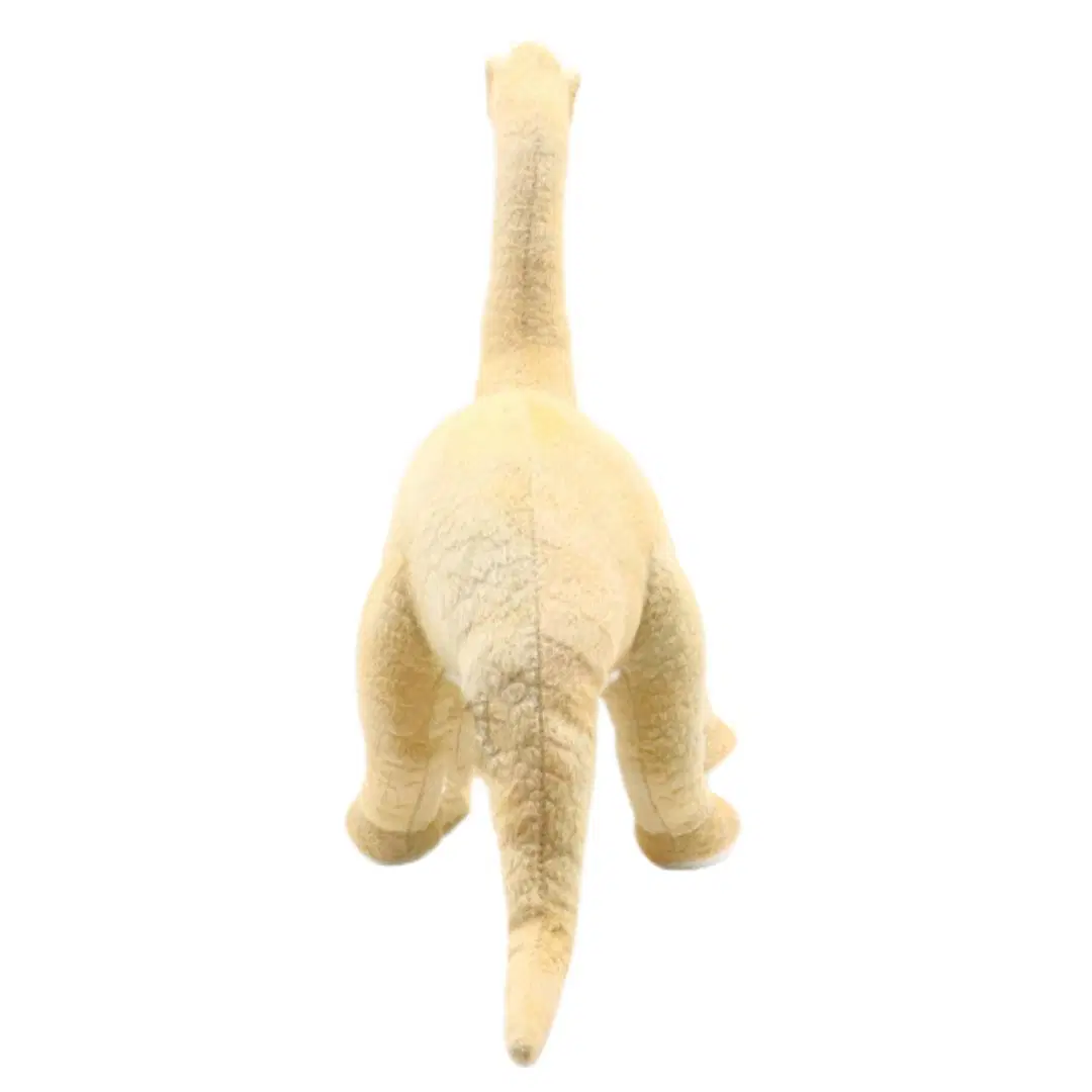 Kids Plush Dragon Toy Brachiosaurus 60cm Beige Children Gift Dino with Long Neck Soft Brachiosaurus Dinosaur Animal Stuffed Baby Toys