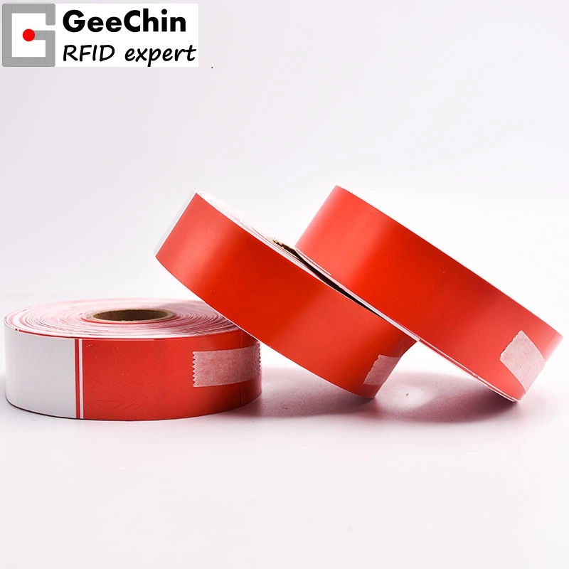 Direct Printing Thermal Wristband Roll Hospital Patient ID Bracelet Disposable Printable Medical ID Wristbands with Barcode