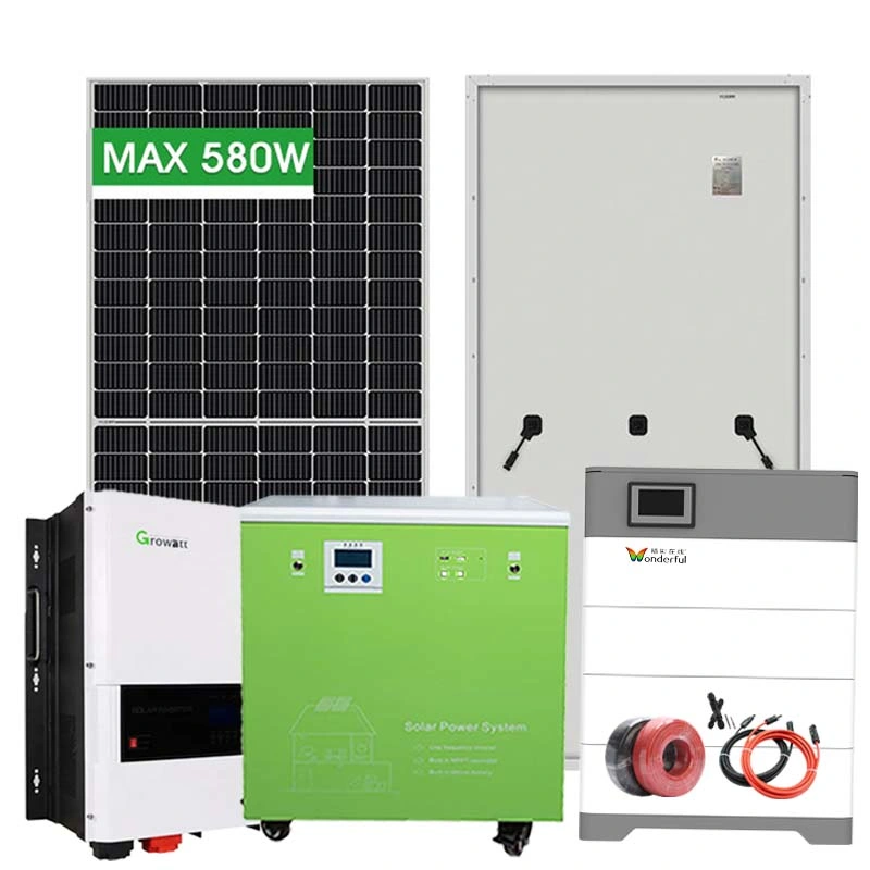 Home Use Solar Power Energy Storage System Solar Energy System off Grid 2kw Power Supply AC DC