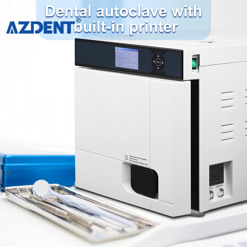 17L Class B Steam Sterilizer Dental Autoclave with Built-in Printer