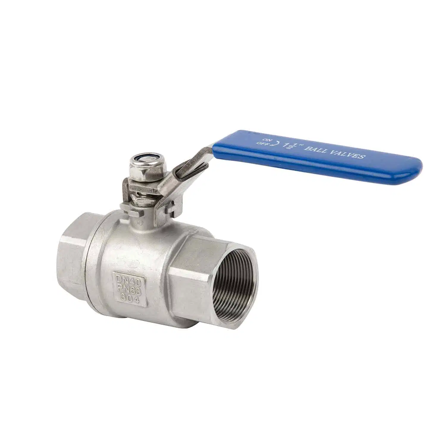 2PC Ball Valve 201 Material Exquisite Workmanship 11/4, 3/4