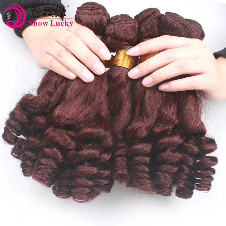 Remy Virgin Human Hair Weft Hair Weave Bundles 100% Brazilian Indian Funmi Hair Extension Products for Salon