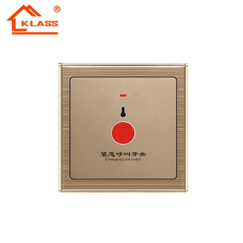 Electrical Switches 16ax 250V 1 Gang Stainless Steel Door Bell Switch