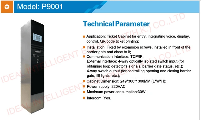 Automatic Parking Lot Control System