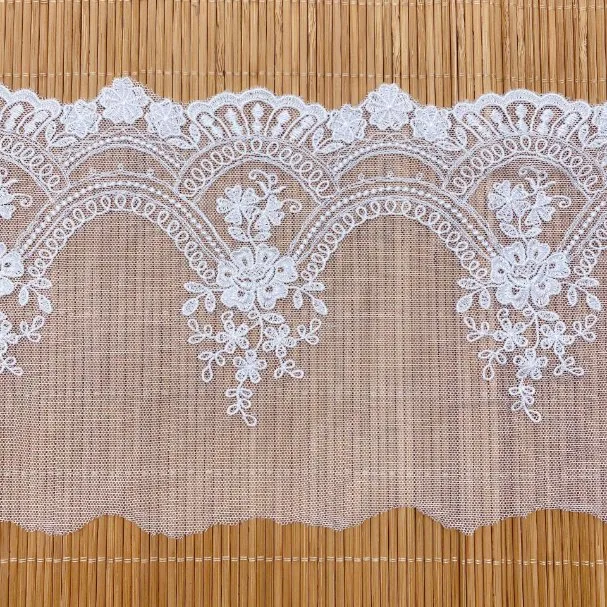 Polyester Lace Lolita Cuff Accessories Water Soluble Embroidery Flower Design