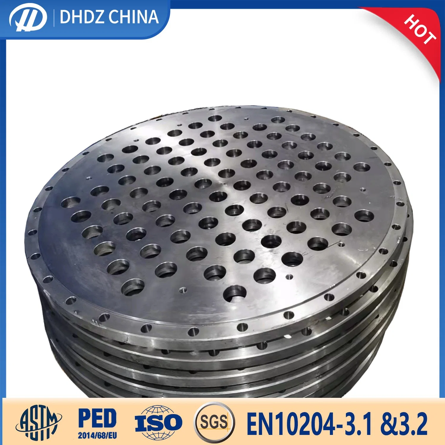 China Customized Carbon Steel Tube Sheet - Dhdz 16mn 35# Q345 SS304