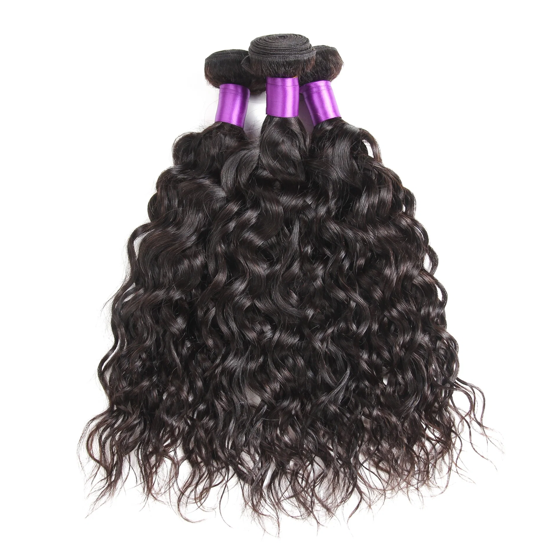 Kbeth menschliche Haarwebung Kinky Curly für schwarze Frauen 100% Virgin Natural Remy Brasilianische Human Hair Extension Hair Weft mit Ohrverschluss