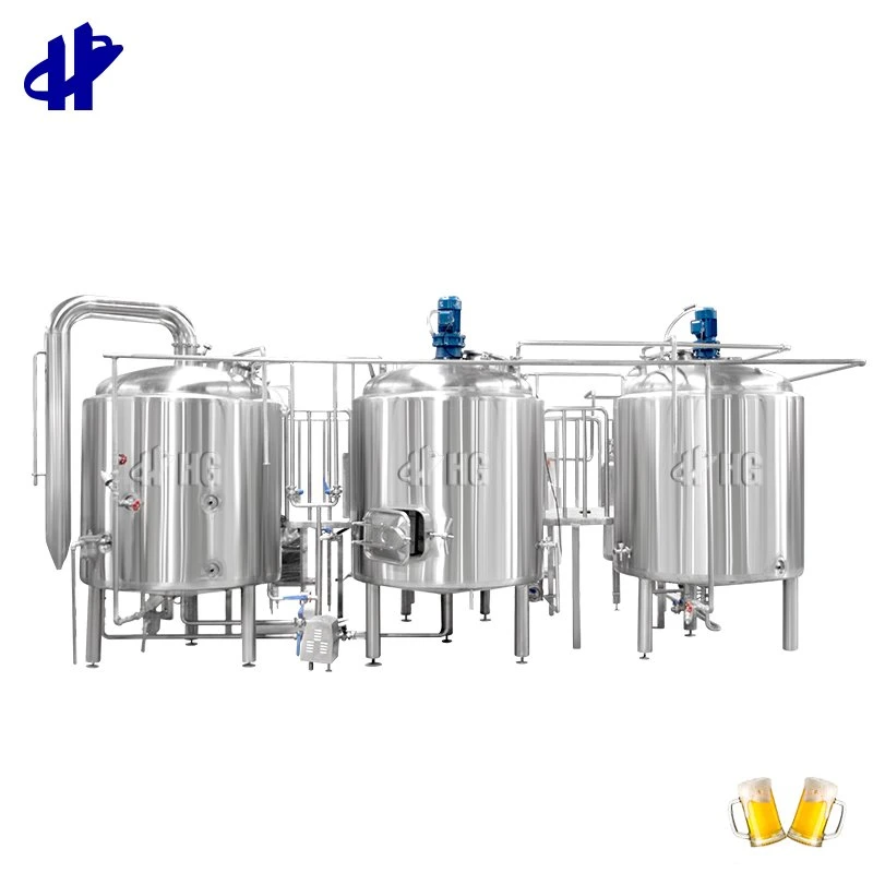 Factory Made Fire Heating Saccharification System 5bbl Beer Brewing Equipment