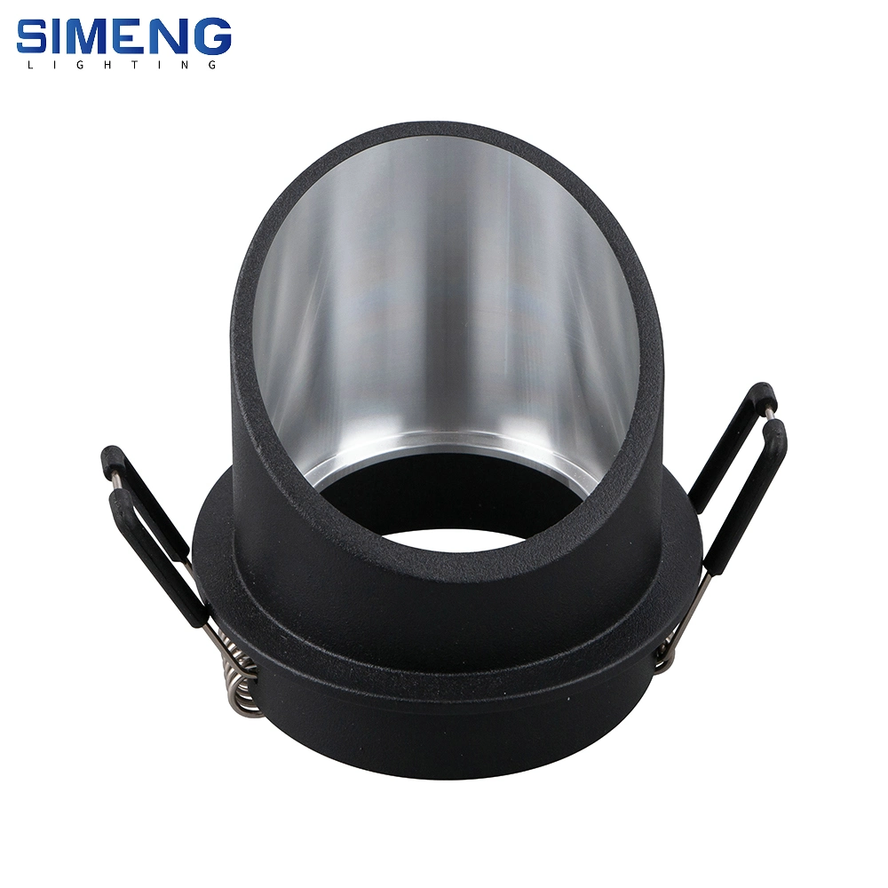 Customization Aluminum Sand Black & Sand White Indoor Commercial Interior Spotlight Downlight