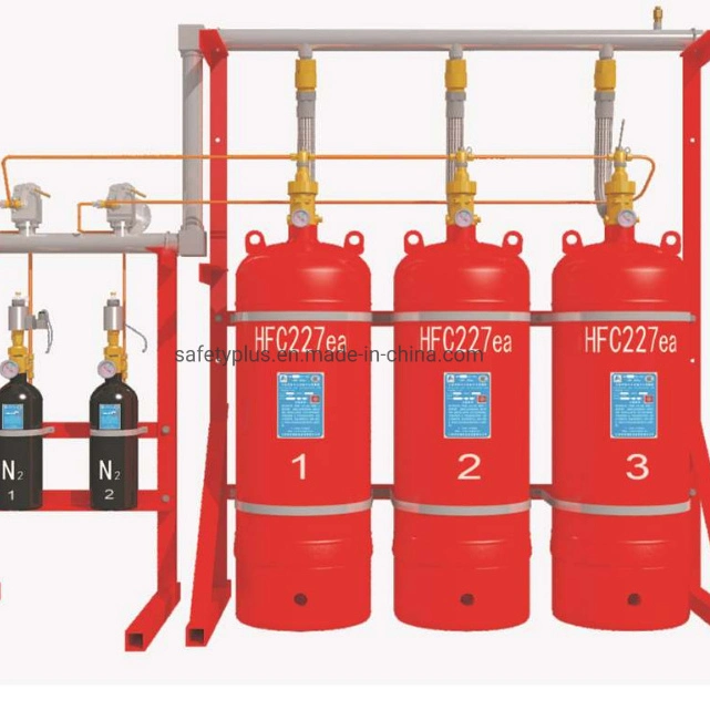 Suppression automatique d'incendie gaz FM200 Système d'extincteur