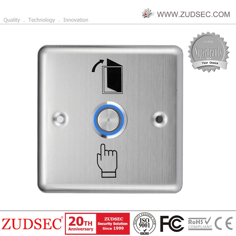 Push Button Access Control System with Durable Stainless Steel Plate