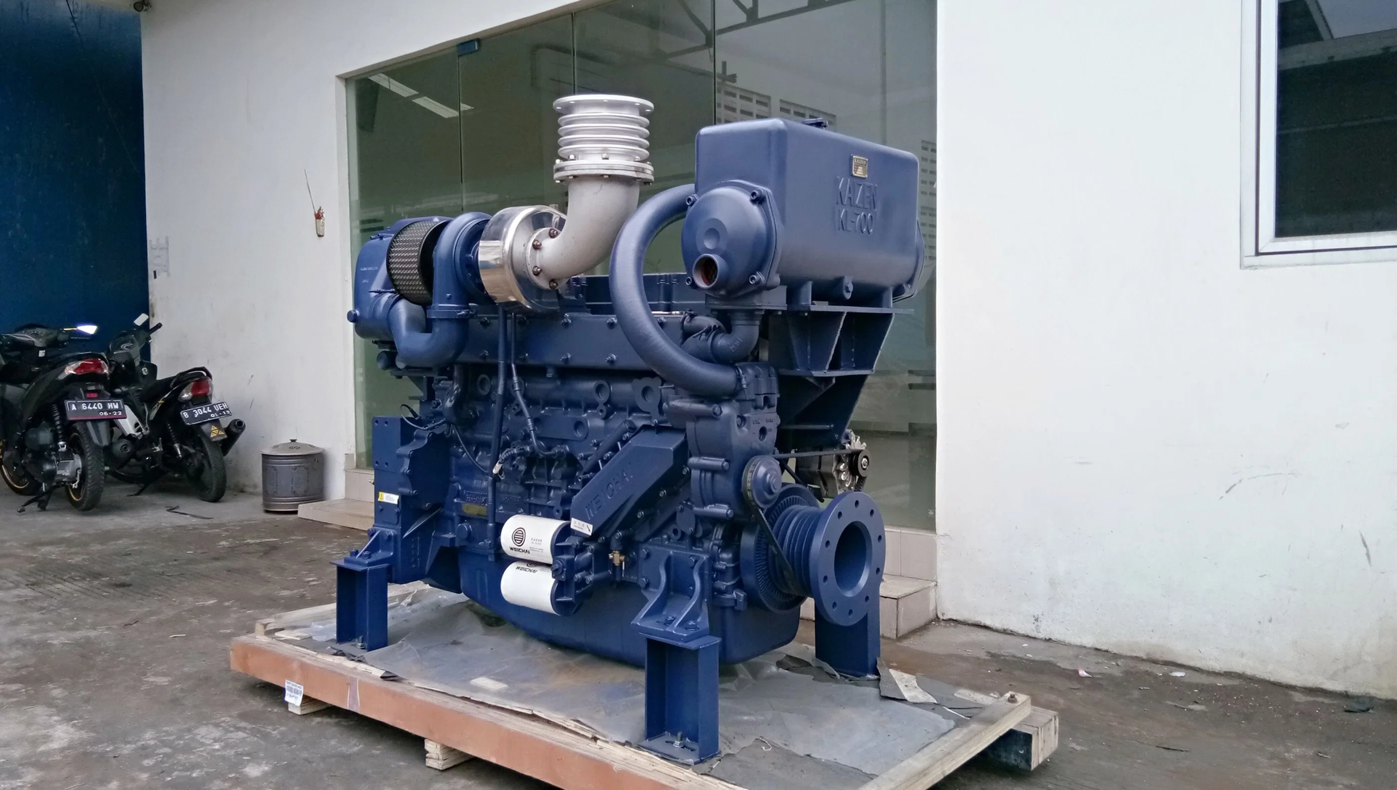 Brand New Water Cooling 6 Cylinders Weichai Wd10 Series Marine Diesel Engine Wd10c250 Boat Engine 4 Stroke for Sale