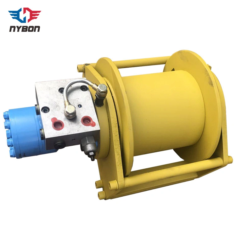 Small Light Duty 1t Hydraulic Winch for Lifting