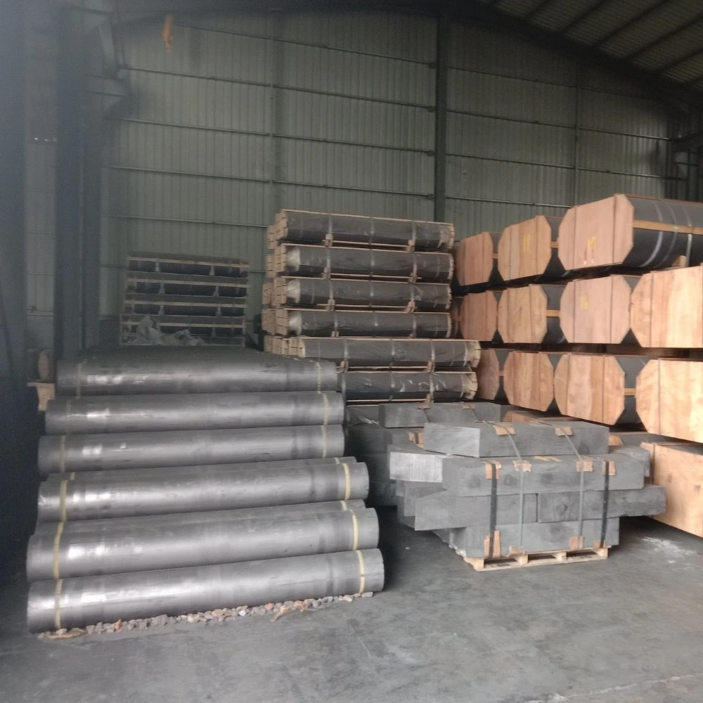 UHP/HP/RP Hot Sales Carbon Electrode Dia 400mm Length 2100mm for Cast Iron