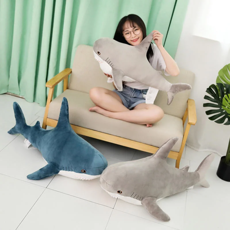 Cute Shark Doll Shark Pillow Sea Animal Plush Toy