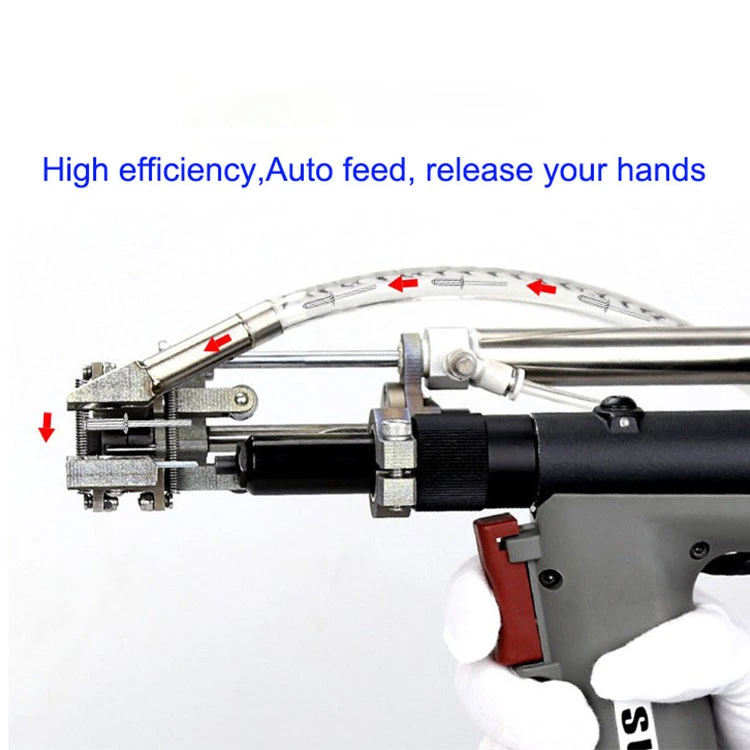 La alta eficiencia 3.2/4.0/4.8mm pistola neumática de aire de Máquina Herramienta remachado de alimentación automática.