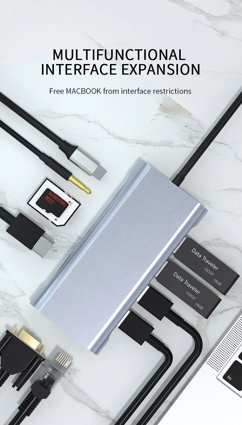 USB Type C Hub Multiport Dock Station USB Hubs