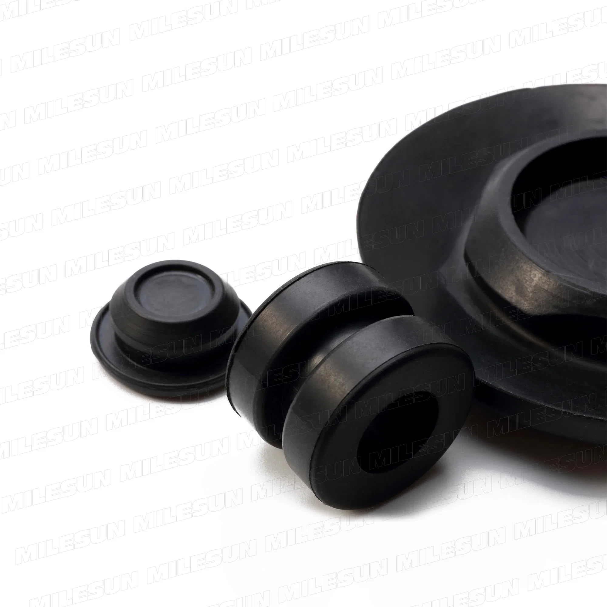 Auto Firewall Neoprene Silicone Rubber Auto Wire Harness Grommet Electrical Wire Gasket Solid Hole Plug