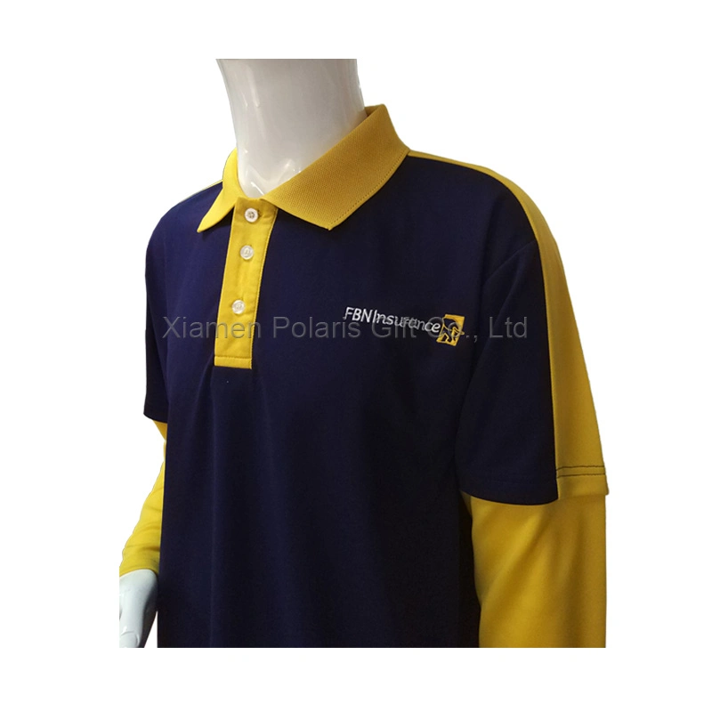 Alimentation directe en usine de vêtements pour hommes d'entreprise personnalisés Polo shirt Polo uniforme de la banque