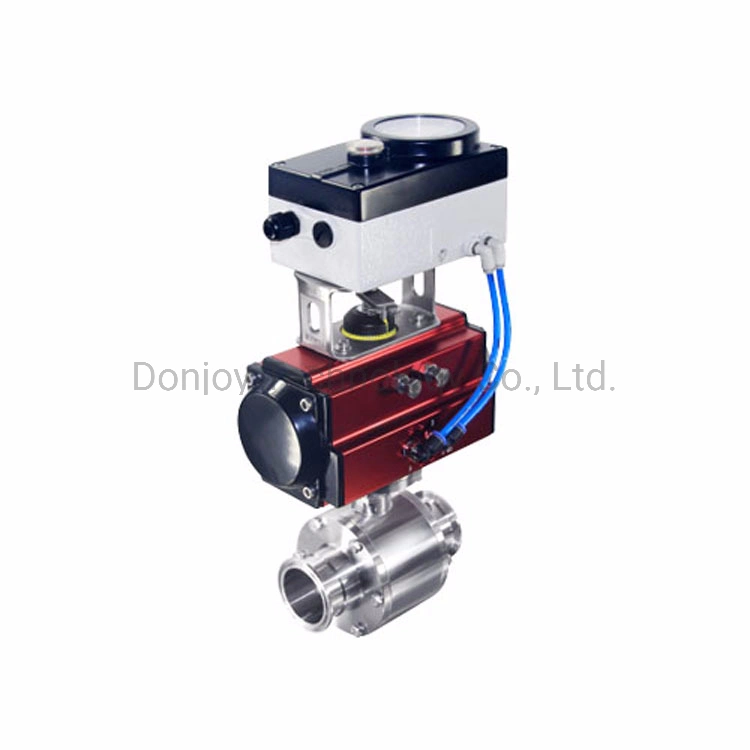 Angular Motion Valve Control Unit Positioner for Sanitary Industry