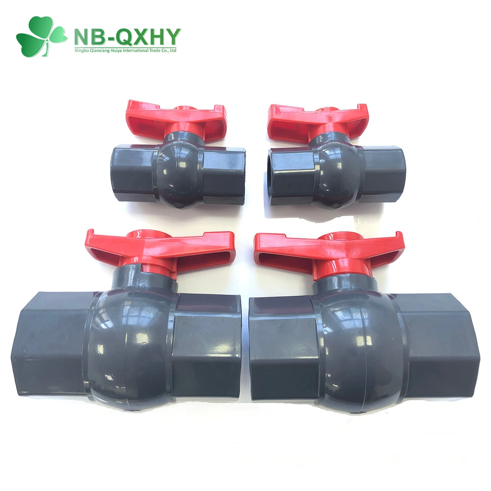 Original Factory High Pressure DIN Valve Octagonal Ball Valve Threaded PVC Valve