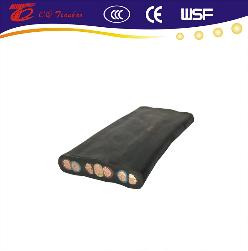 Copper Core Electrical Wire Flat Cable