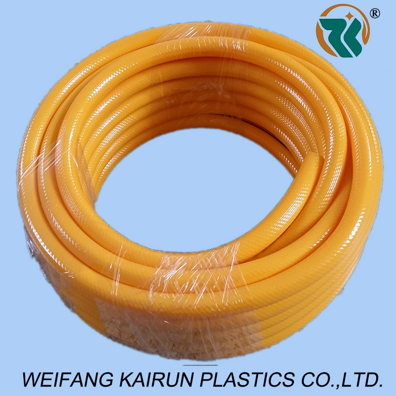 Fiber Braids Reinforced Wp 40bar Small Diameter PVC Spray Hoses with Brass Connector